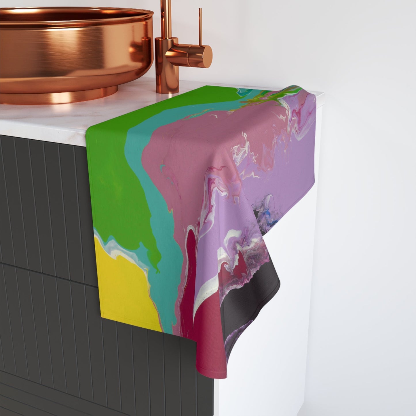 'Playing With Rainbows' - Hand Towel