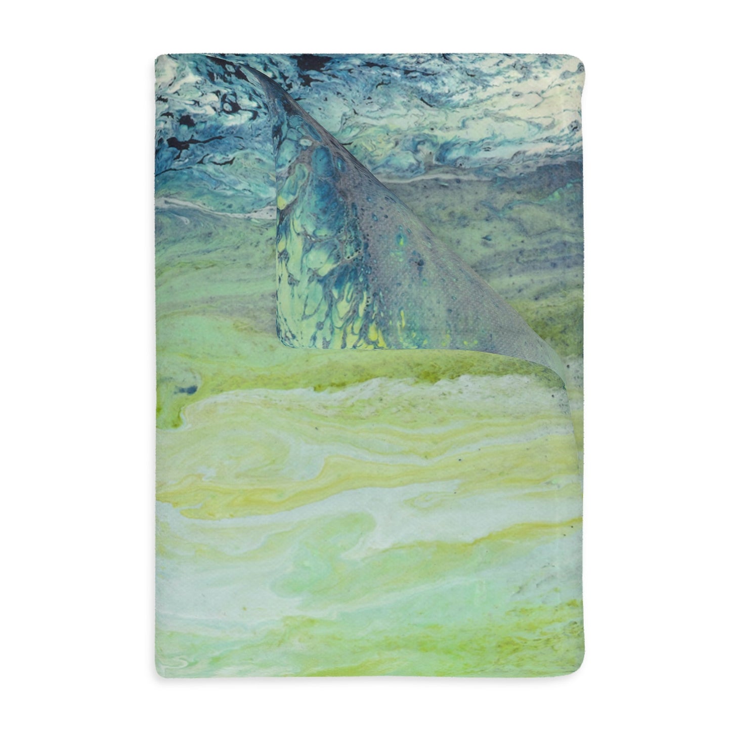 Rainy Day Sunshine - Velveteen Microfiber Blanket