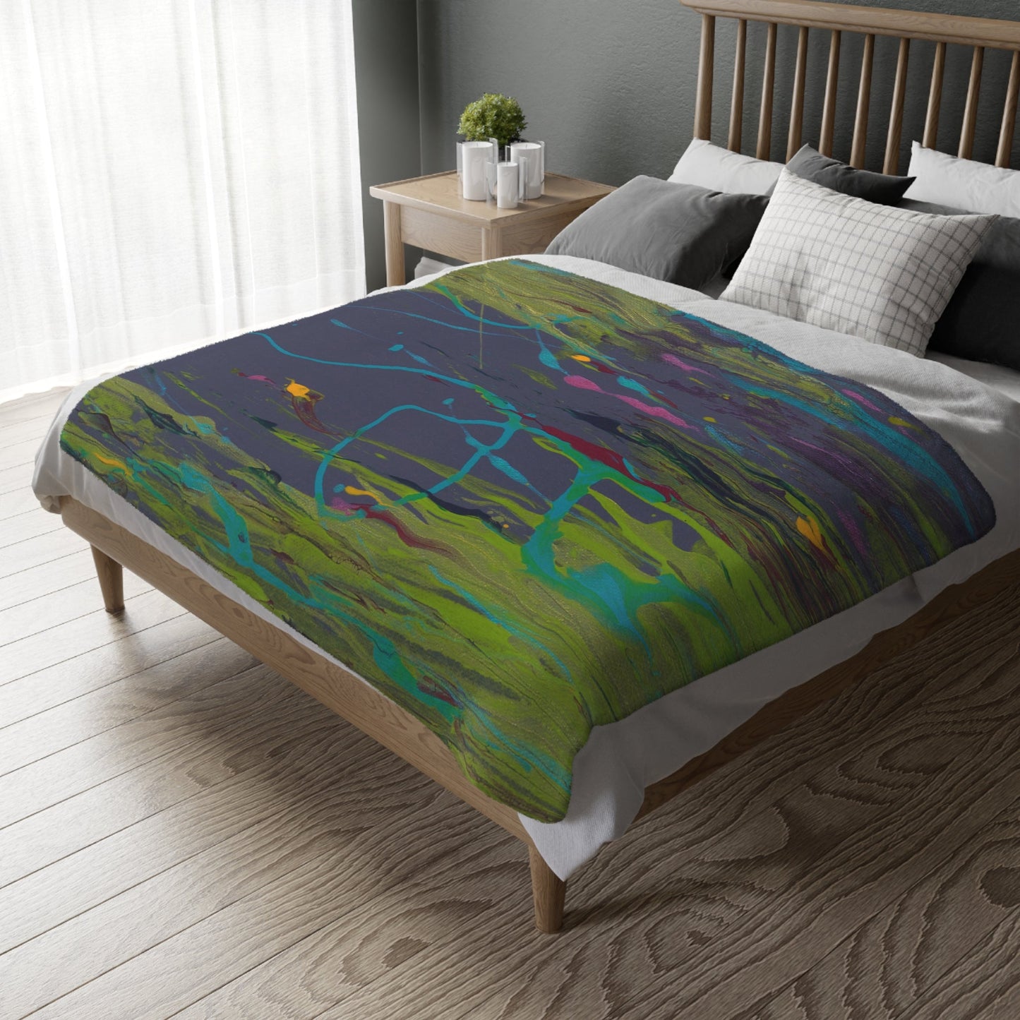 'Twilight' - Velveteen Microfiber Blanket