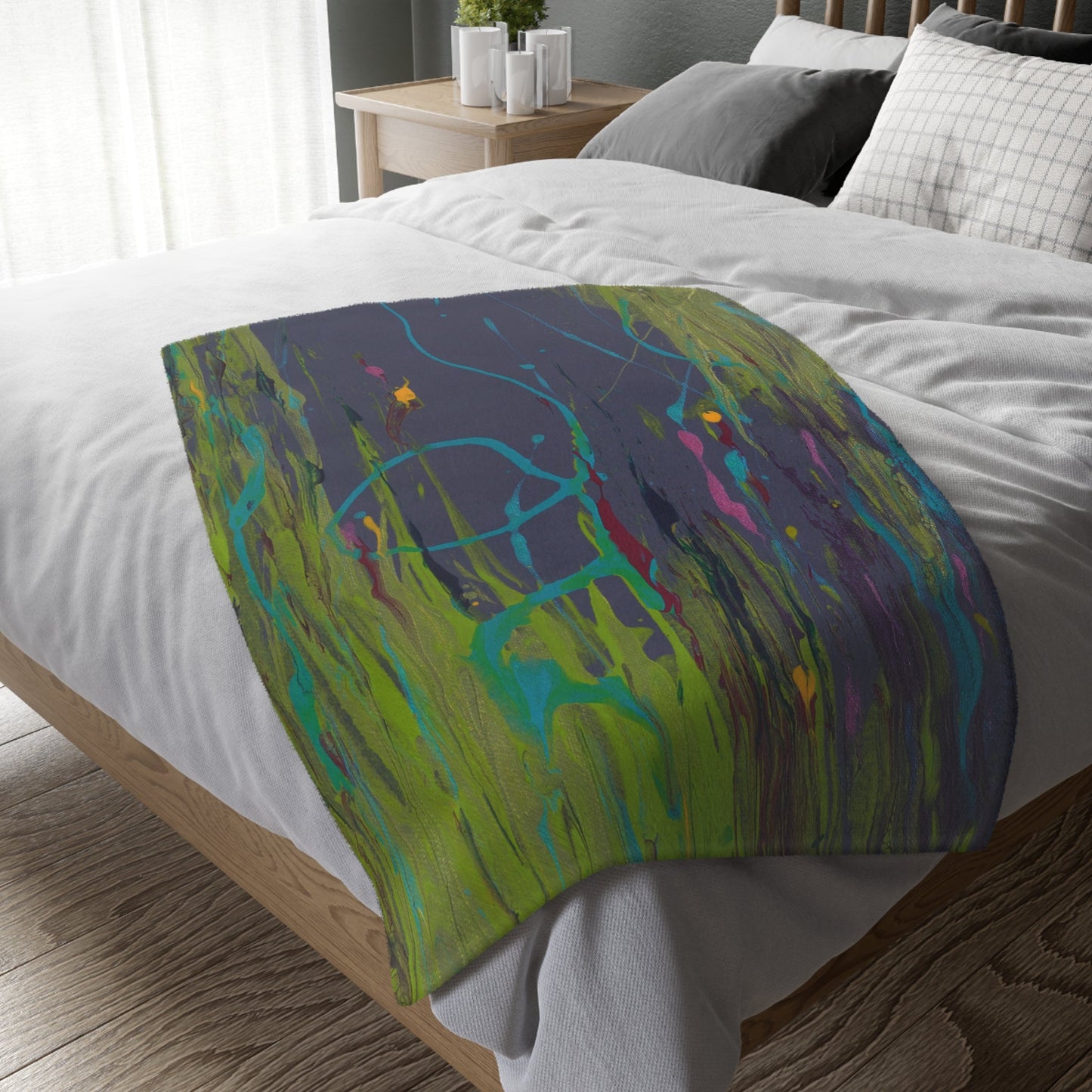 'Twilight' - Velveteen Microfiber Blanket