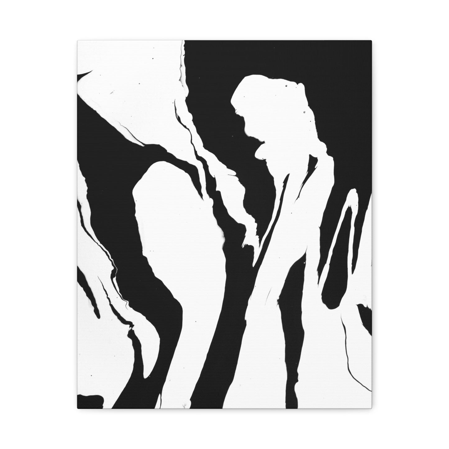 Positive and Negative - Gallery Wrapped Canvas