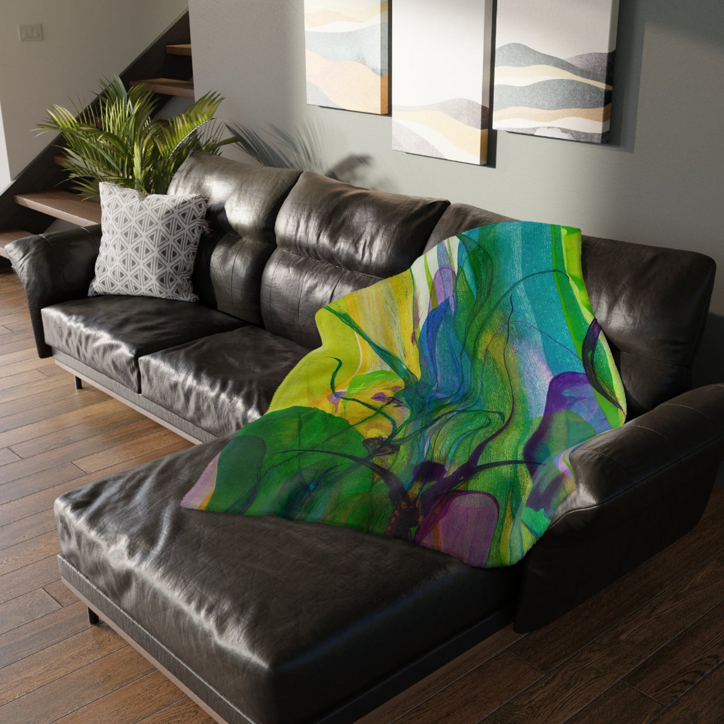 Through the Looking Glass - Velveteen Microfiber Blanket