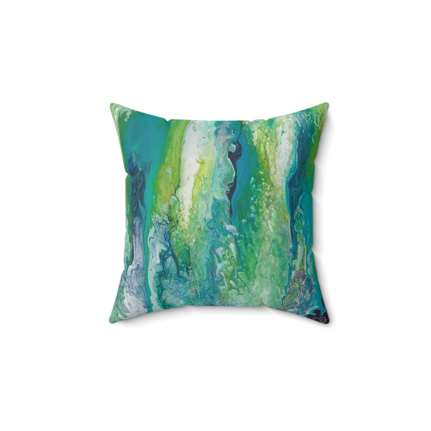 'Effervescent' - Faux Suede Pillow
