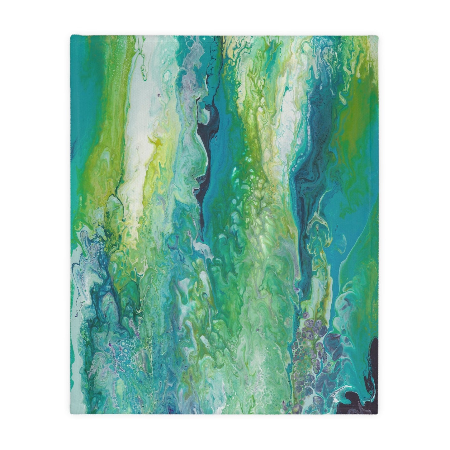 Effervescent - Velveteen Microfiber Blanket