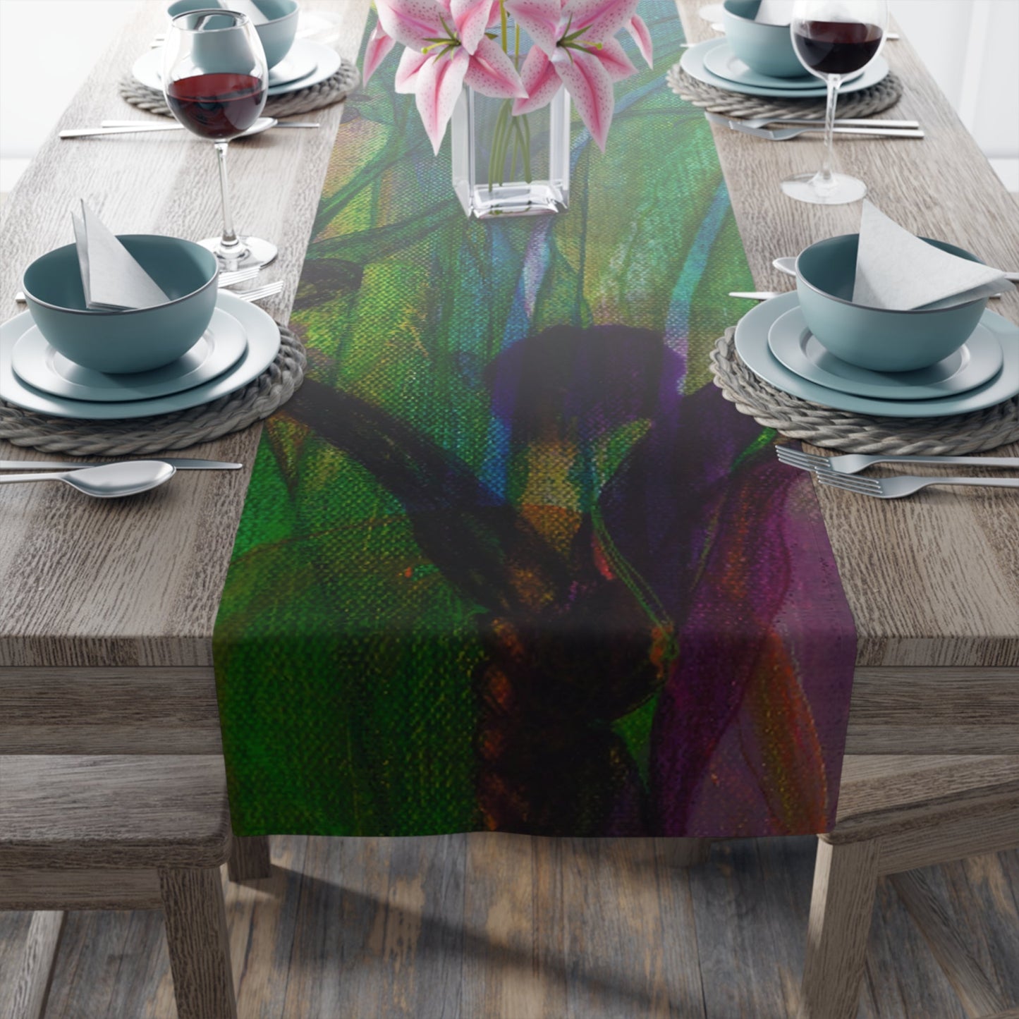 'Through The Looking Glass' - Table Runner