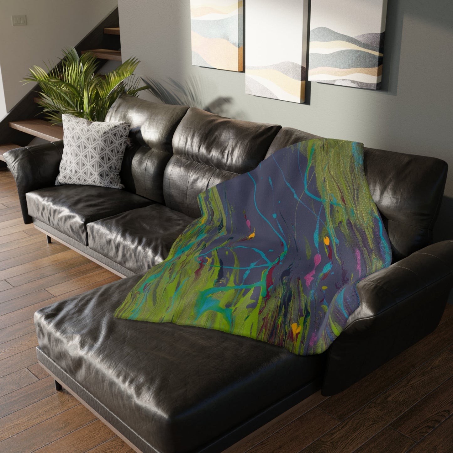 'Twilight' - Velveteen Microfiber Blanket
