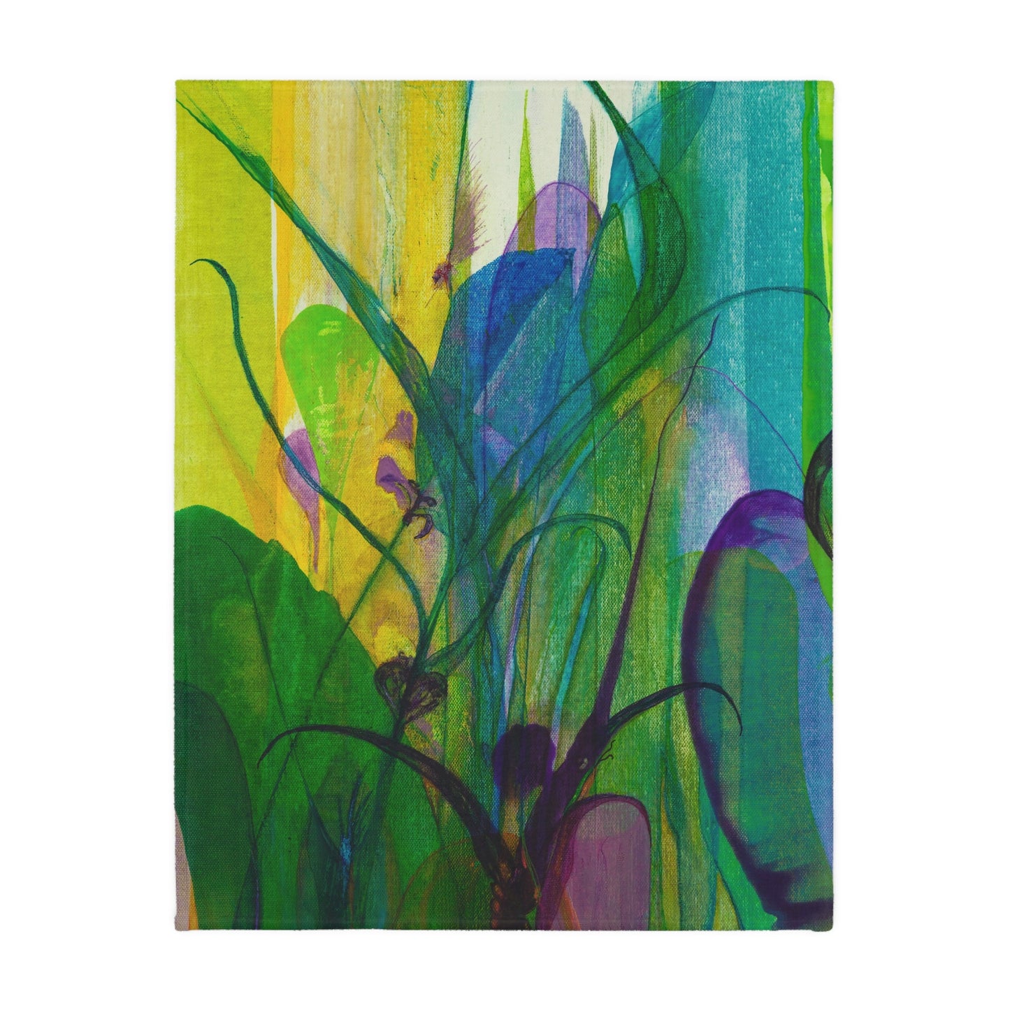 Through the Looking Glass - Velveteen Microfiber Blanket