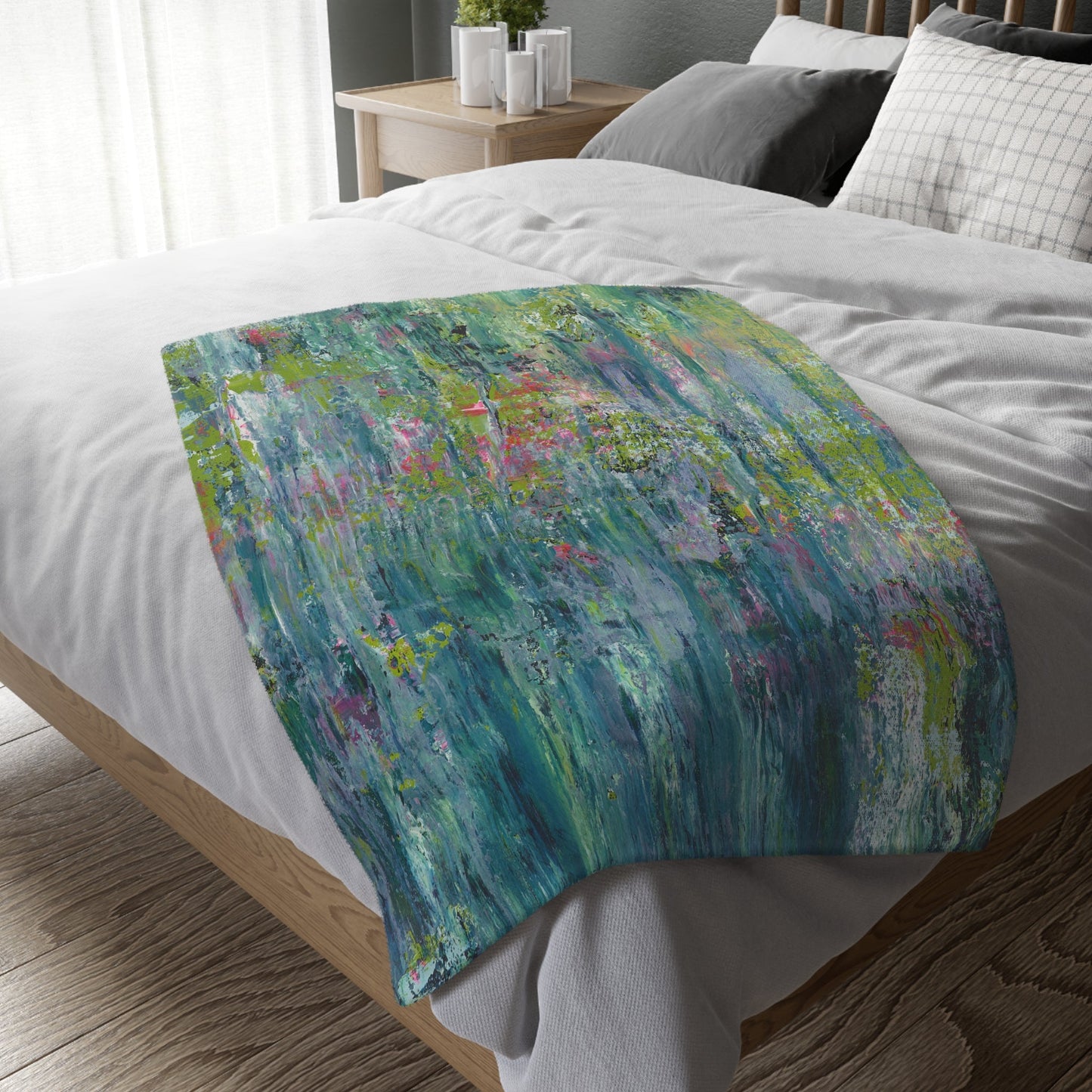 It's A Spring Thing - Velveteen Microfiber Blanket