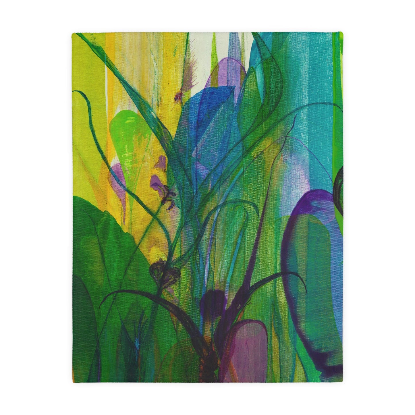 Through the Looking Glass - Velveteen Microfiber Blanket