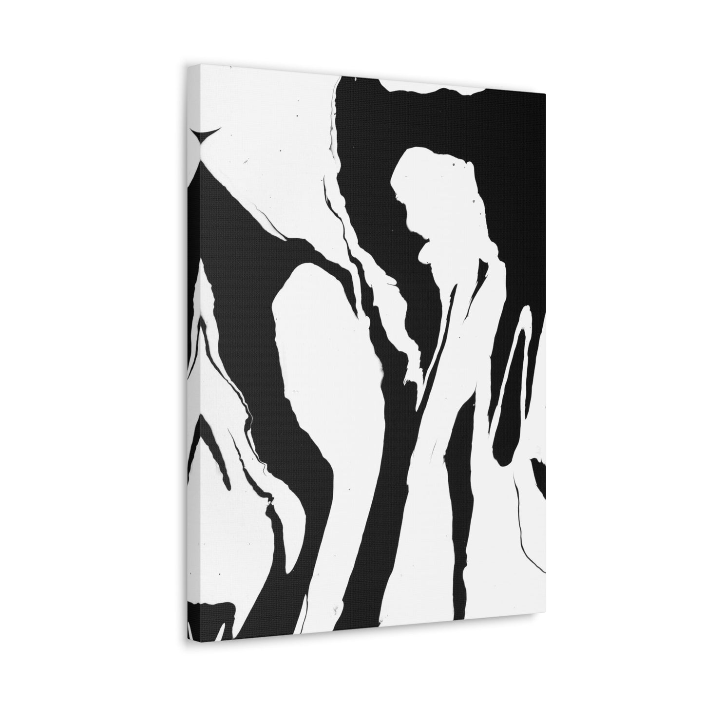 Positive and Negative - Gallery Wrapped Canvas
