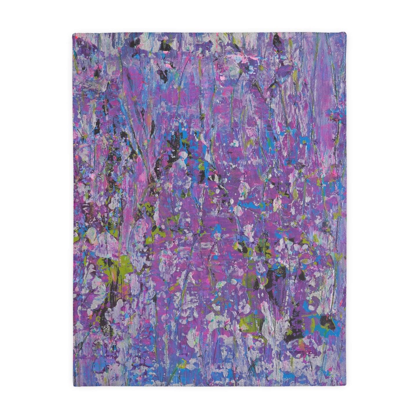 Meadow Sunrise - Velveteen Microfiber Blanket
