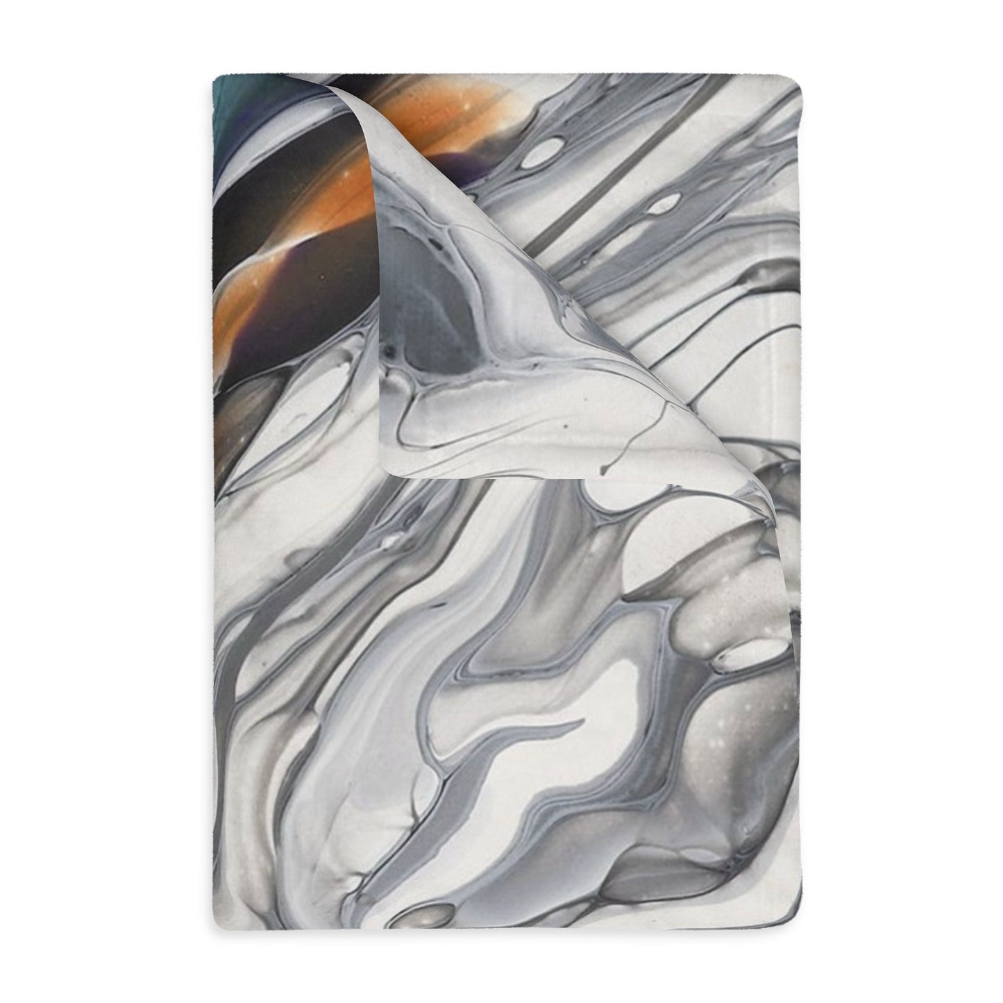 Against The Current - Velveteen Microfiber Blanket