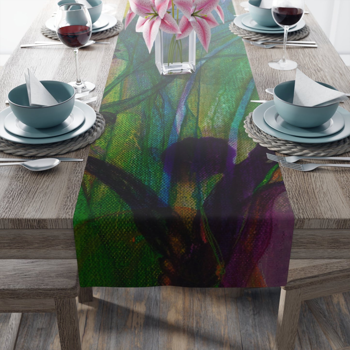 'Through The Looking Glass' - Table Runner