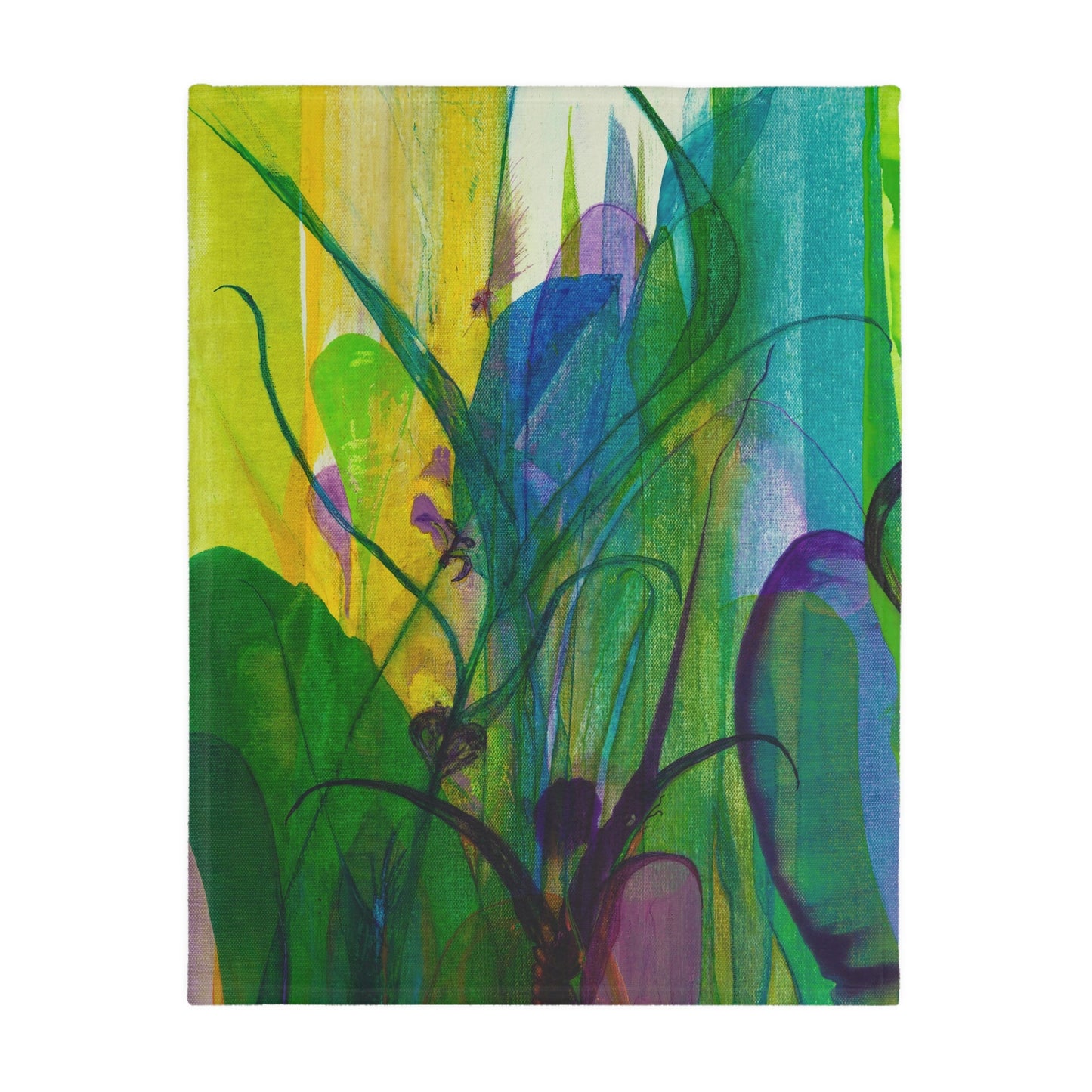 Through the Looking Glass - Velveteen Microfiber Blanket