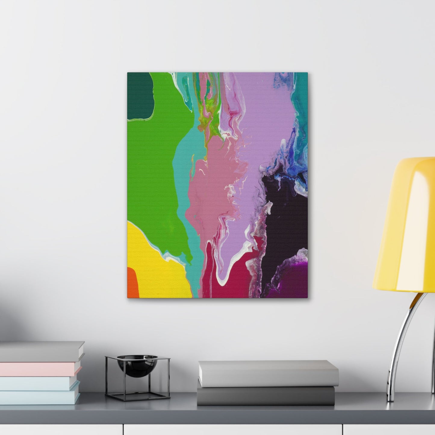 'Playing With Rainbows' - Gallery Wrapped Canvas