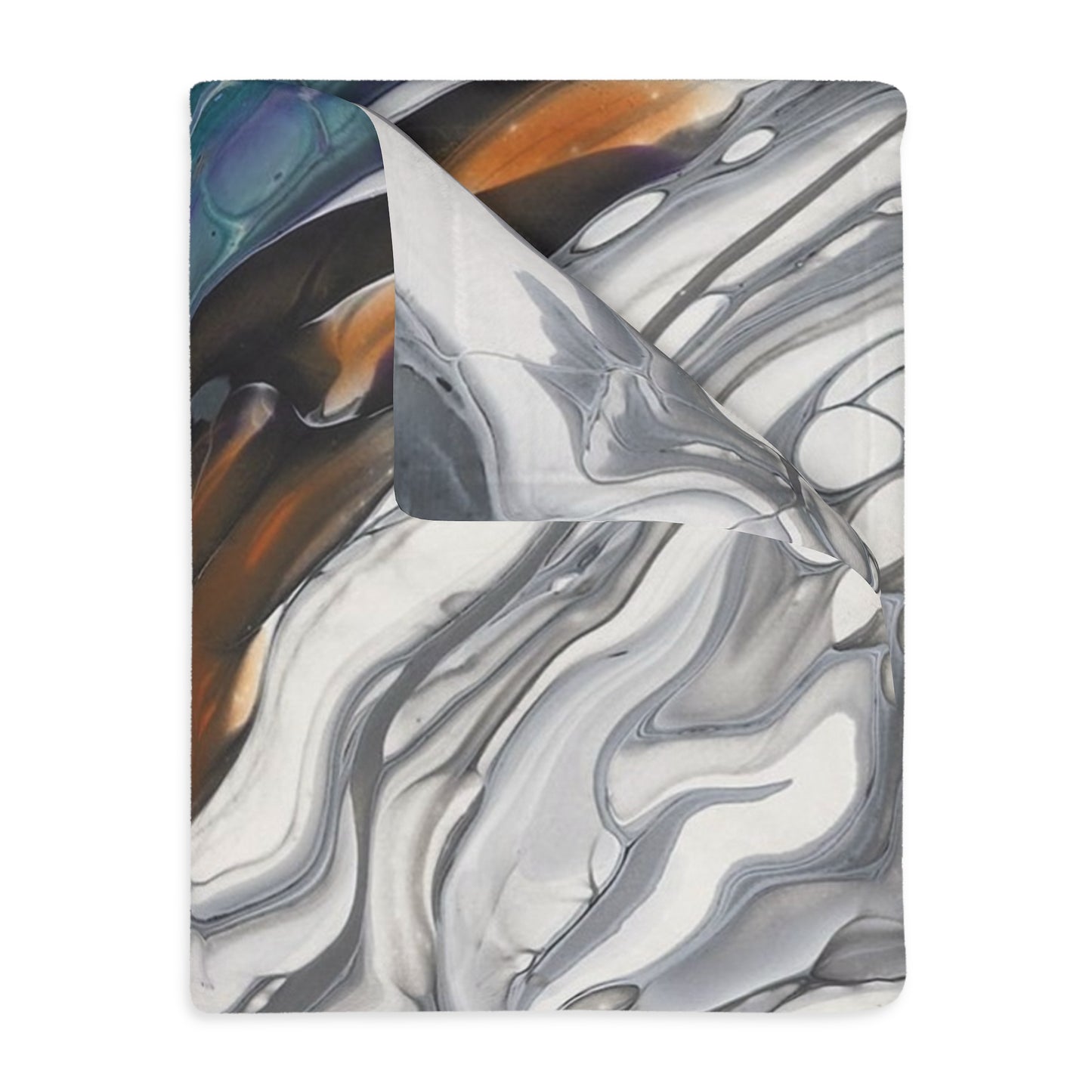 Against The Current - Velveteen Microfiber Blanket