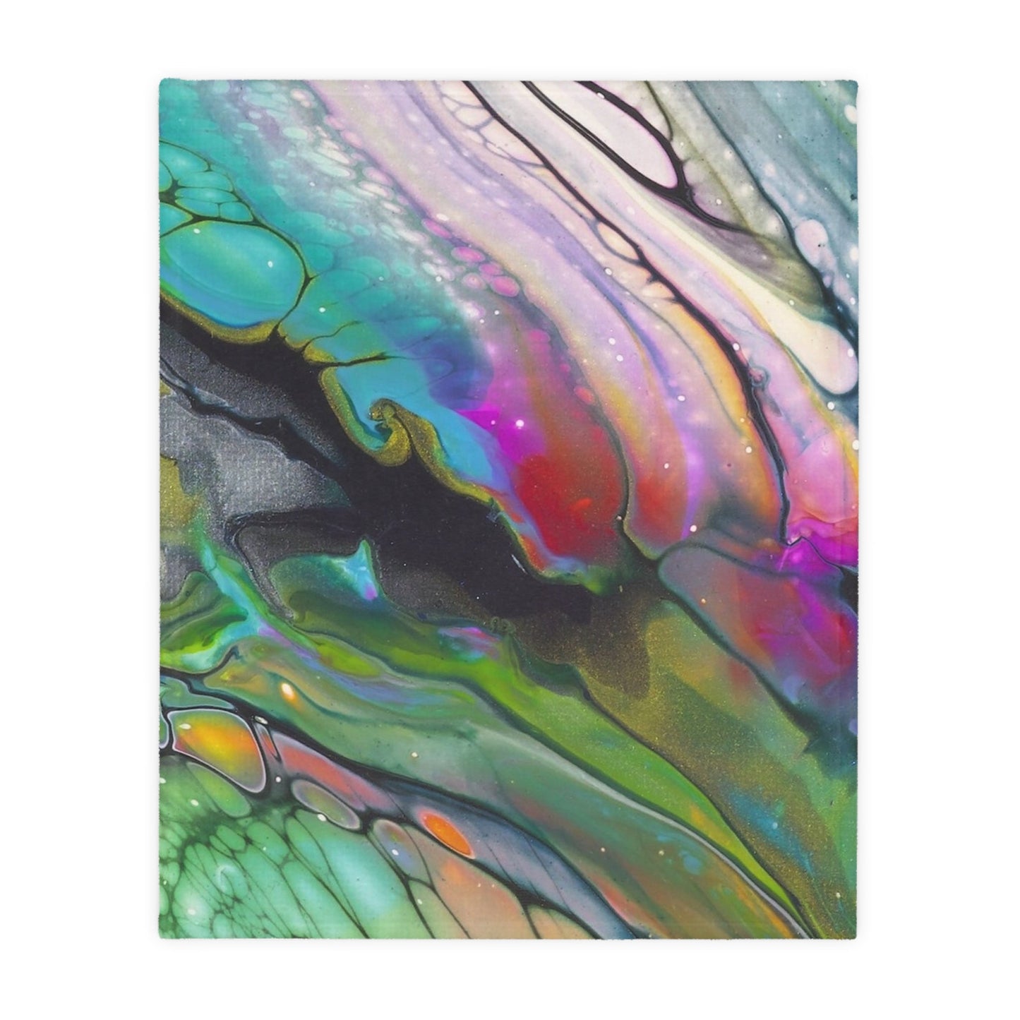 Butterfly Wings - Velveteen Microfiber Blanket
