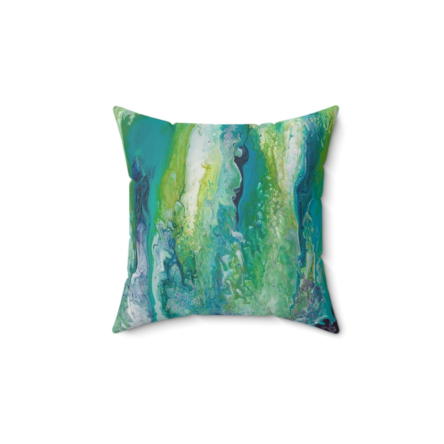 'Effervescent' - Faux Suede Pillow
