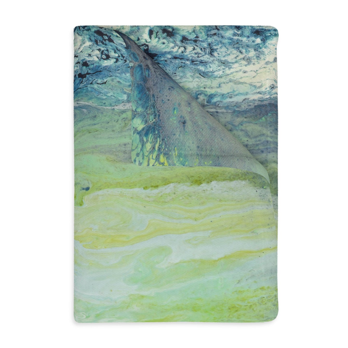 Rainy Day Sunshine - Velveteen Microfiber Blanket