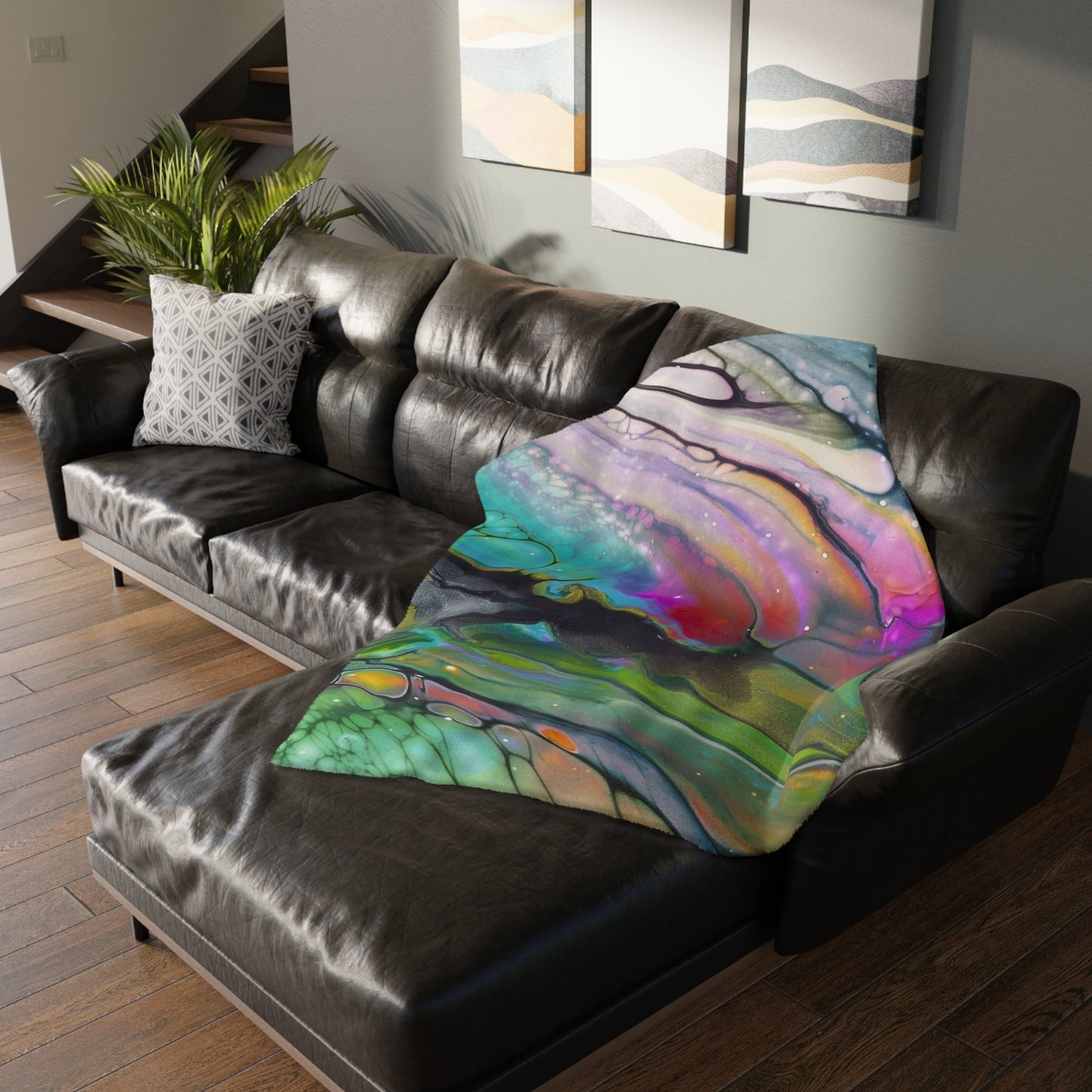 Butterfly Wings - Velveteen Microfiber Blanket