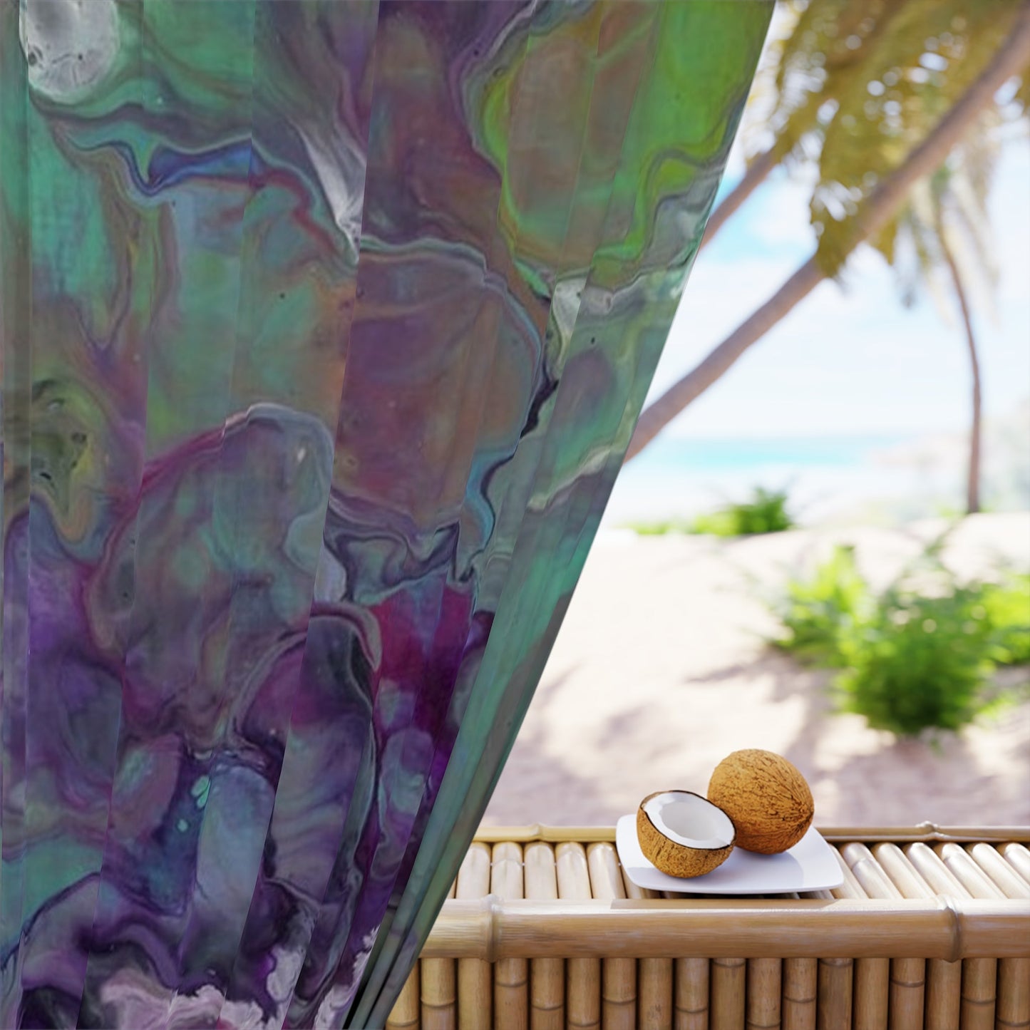 'Coral Reef' - Black-out Curtain