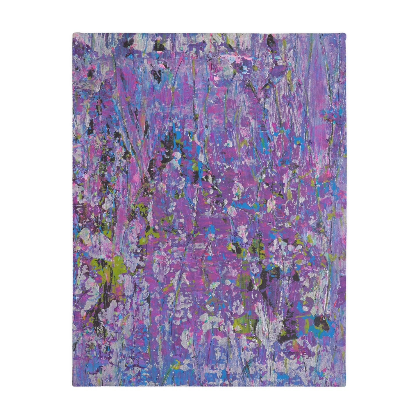 Meadow Sunrise - Velveteen Microfiber Blanket