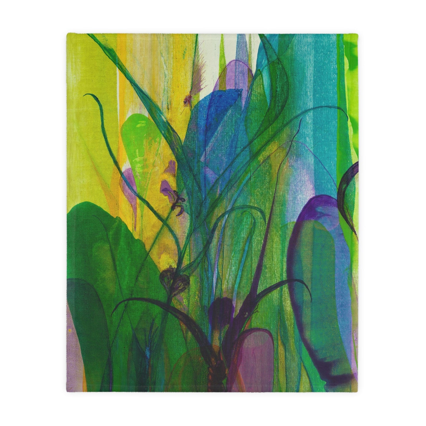 Through the Looking Glass - Velveteen Microfiber Blanket