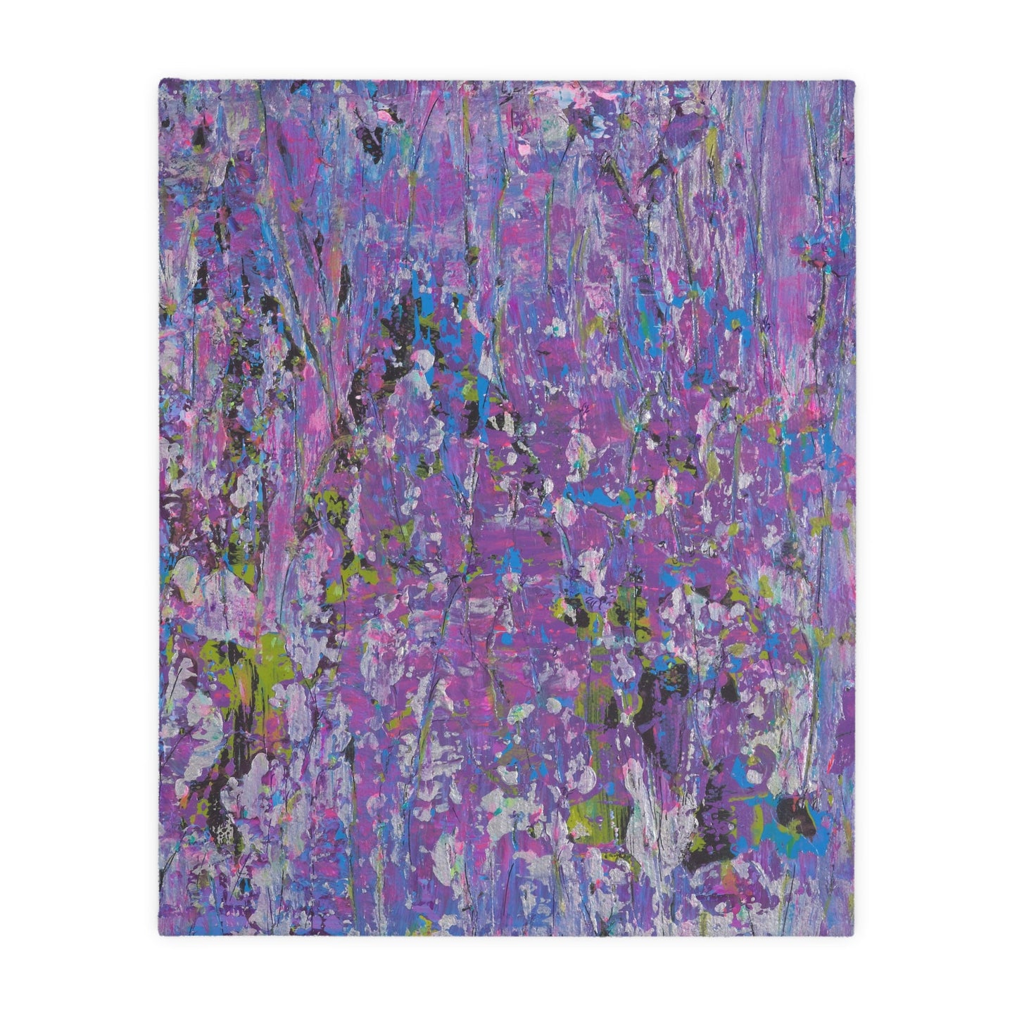 Meadow Sunrise - Velveteen Microfiber Blanket