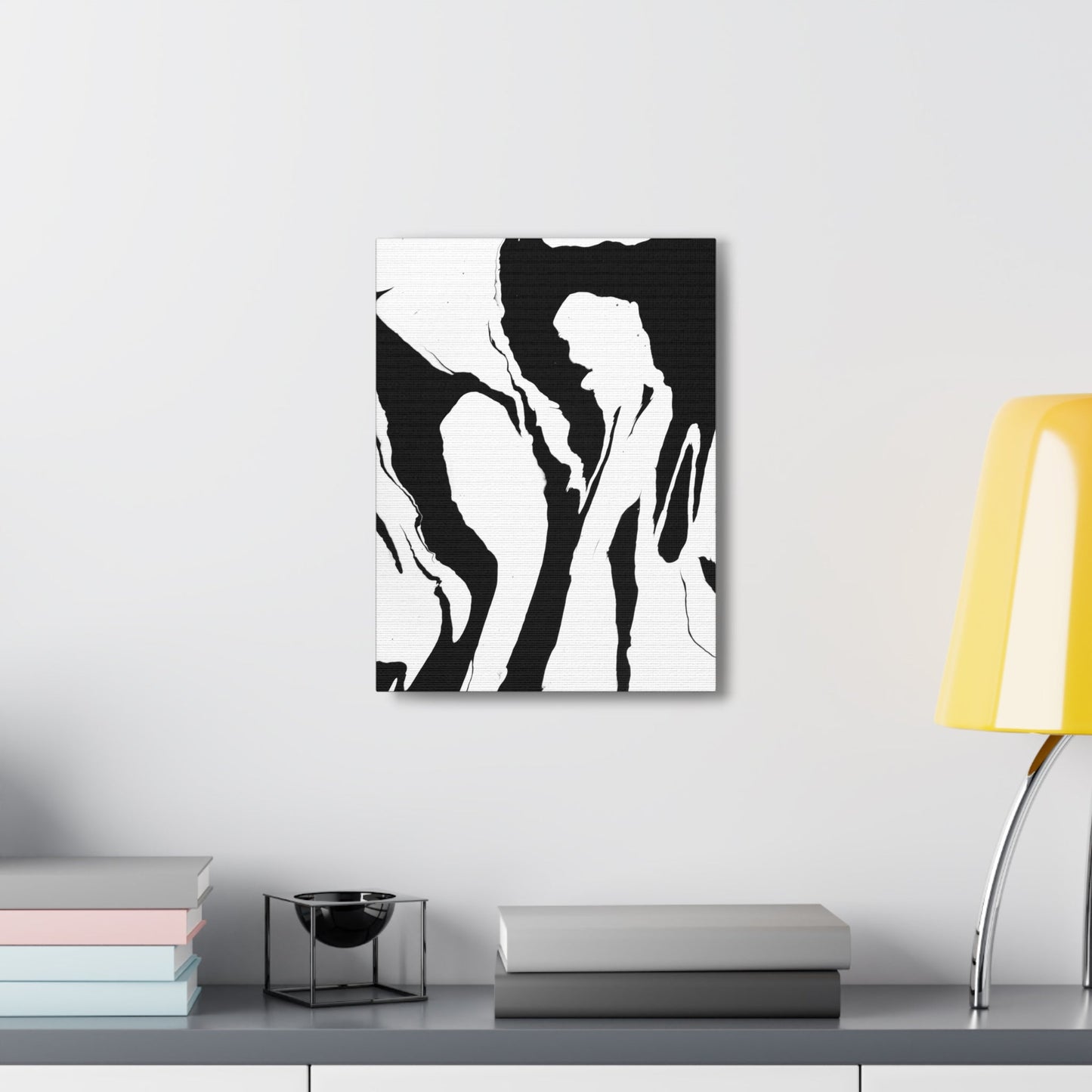 Positive and Negative - Gallery Wrapped Canvas