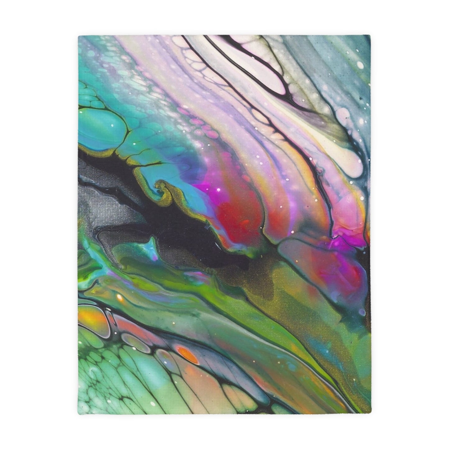 Butterfly Wings - Velveteen Microfiber Blanket