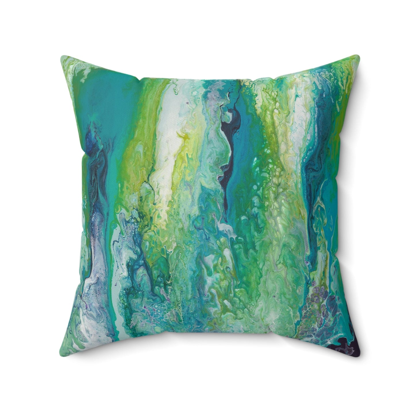 'Effervescent' - Faux Suede Pillow