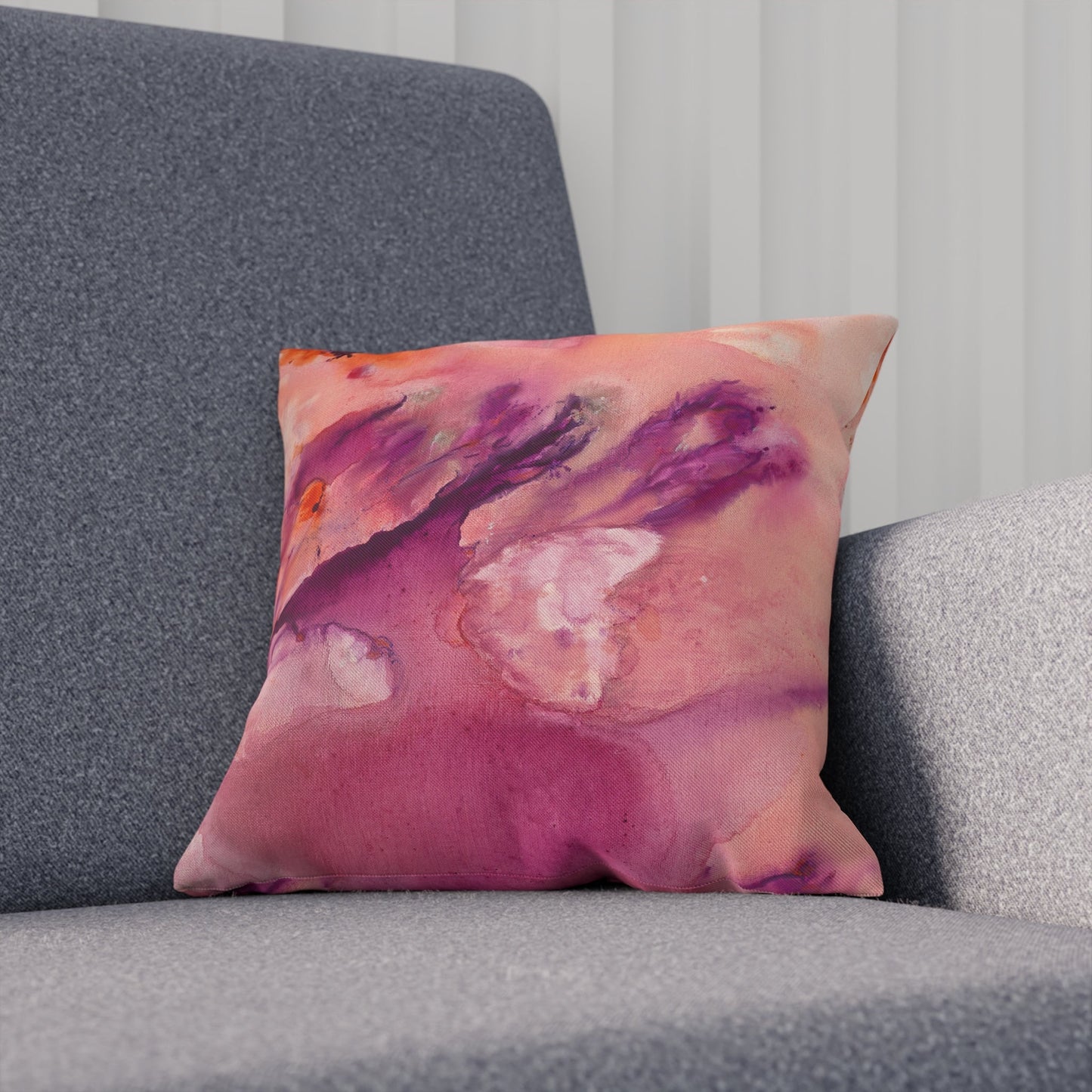 'Basking In The Sunshine' - Faux Suede Pillow