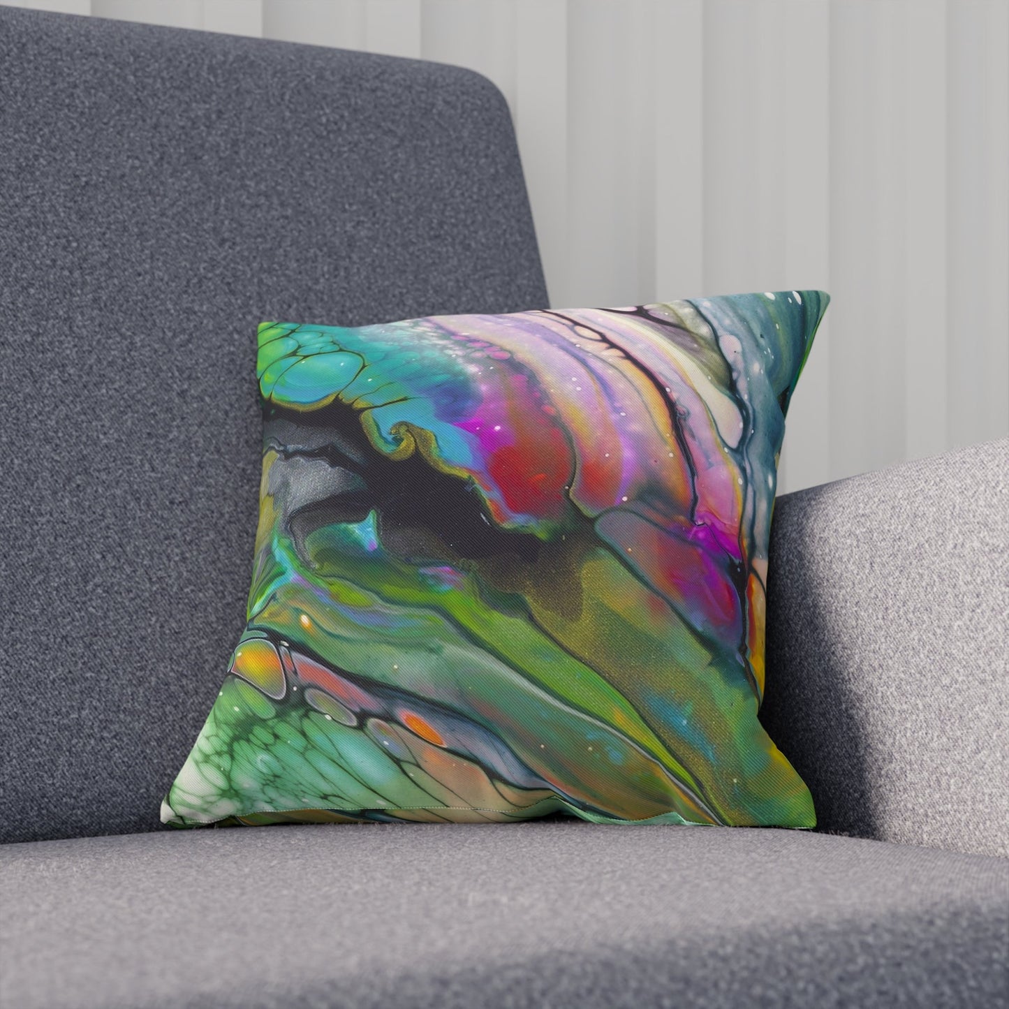 'Butterfly Wings'- Faux Suede Pillow