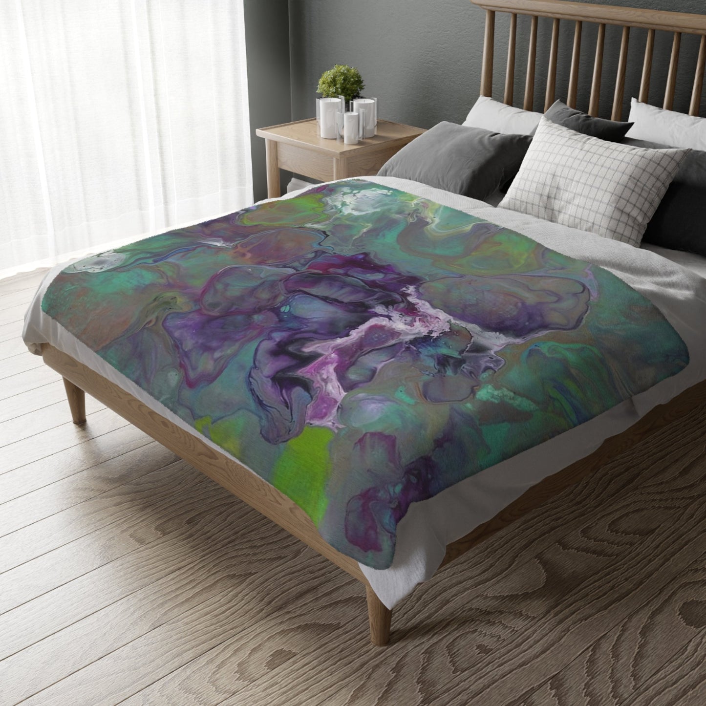 Coral Reef - Velveteen Microfiber Blanket