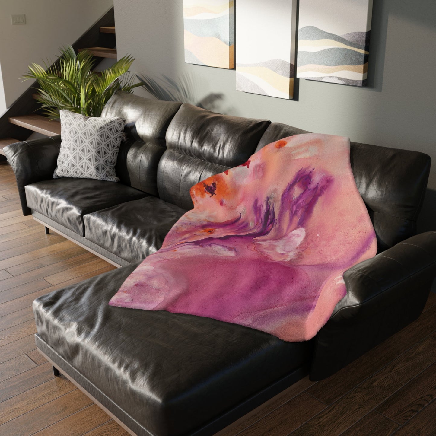 Basking In The Sunshine - Velveteen Microfiber Blanket