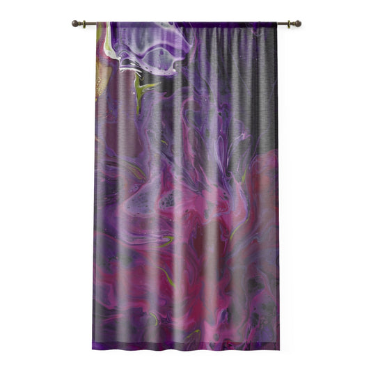 'Blooming Gorgeous' - Sheer Curtain