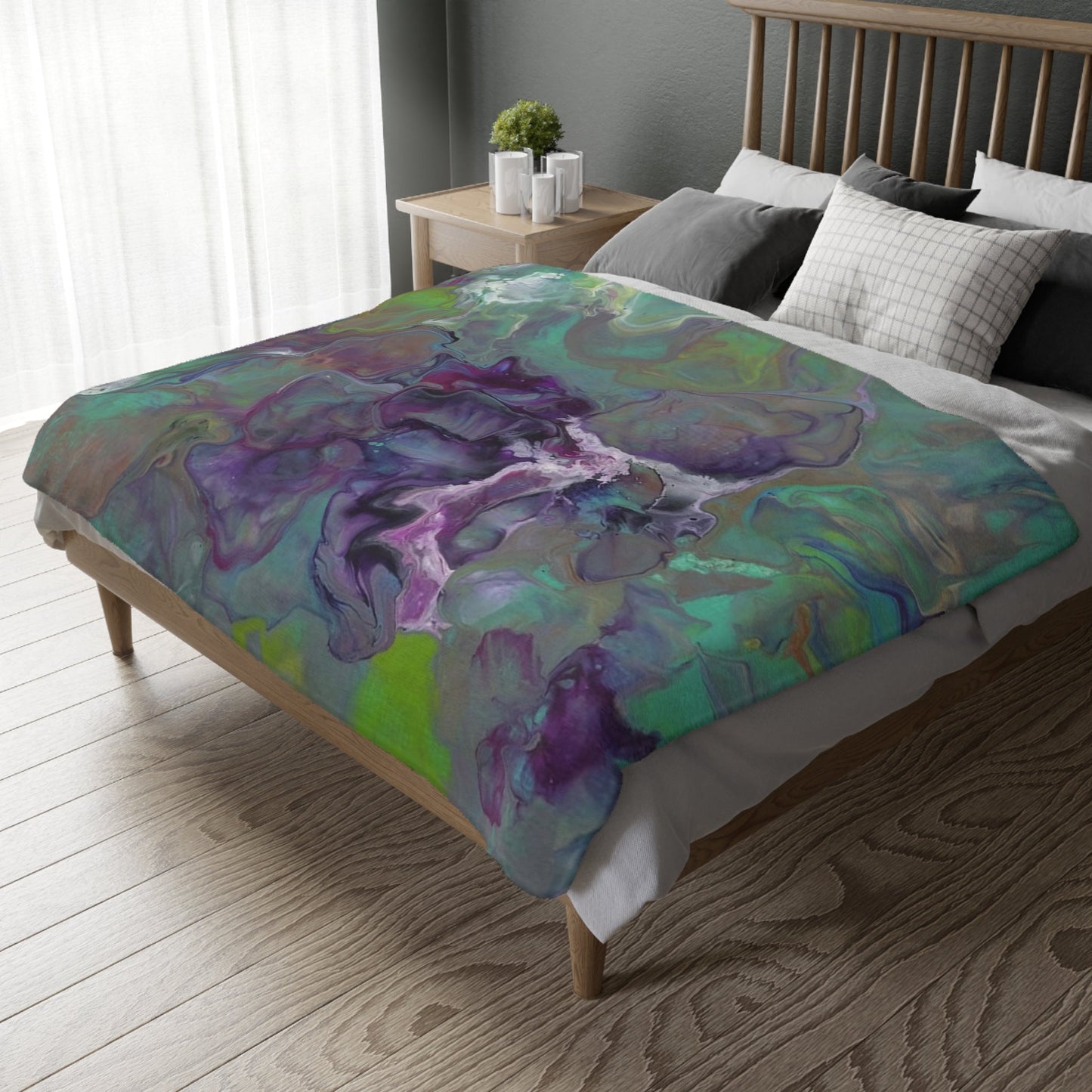 Coral Reef - Velveteen Microfiber Blanket