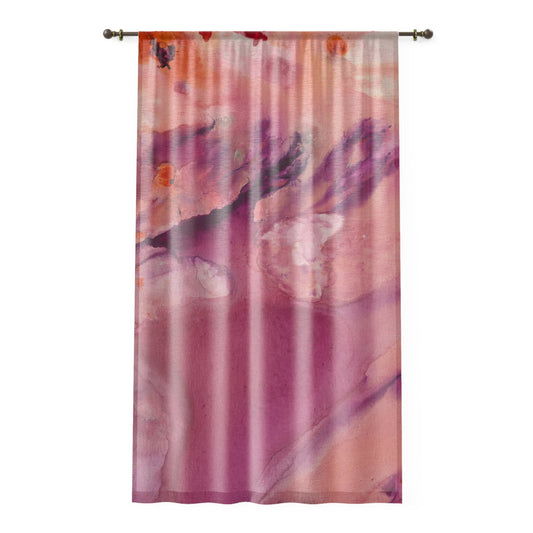 Basking In The Sunshine - Sheer Curtains