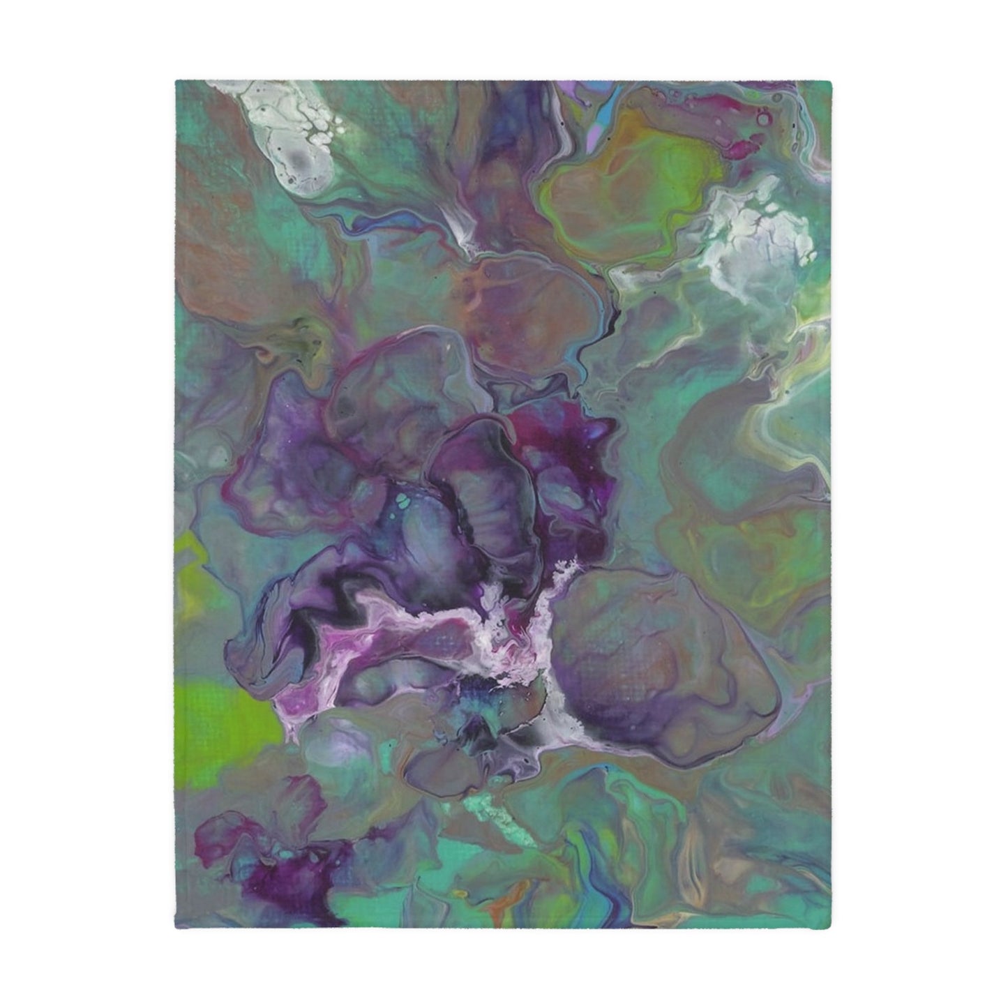 Coral Reef - Velveteen Microfiber Blanket