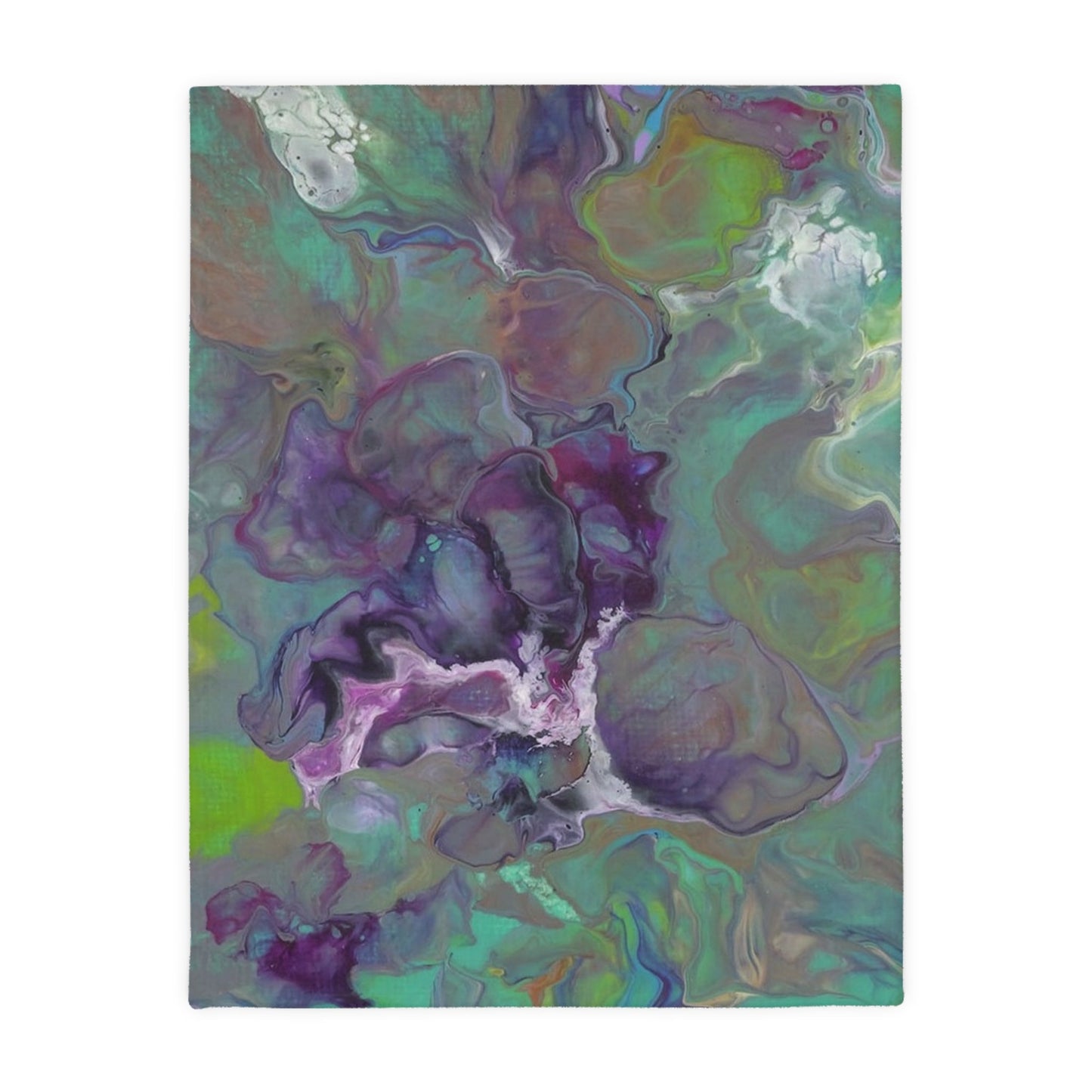 Coral Reef - Velveteen Microfiber Blanket