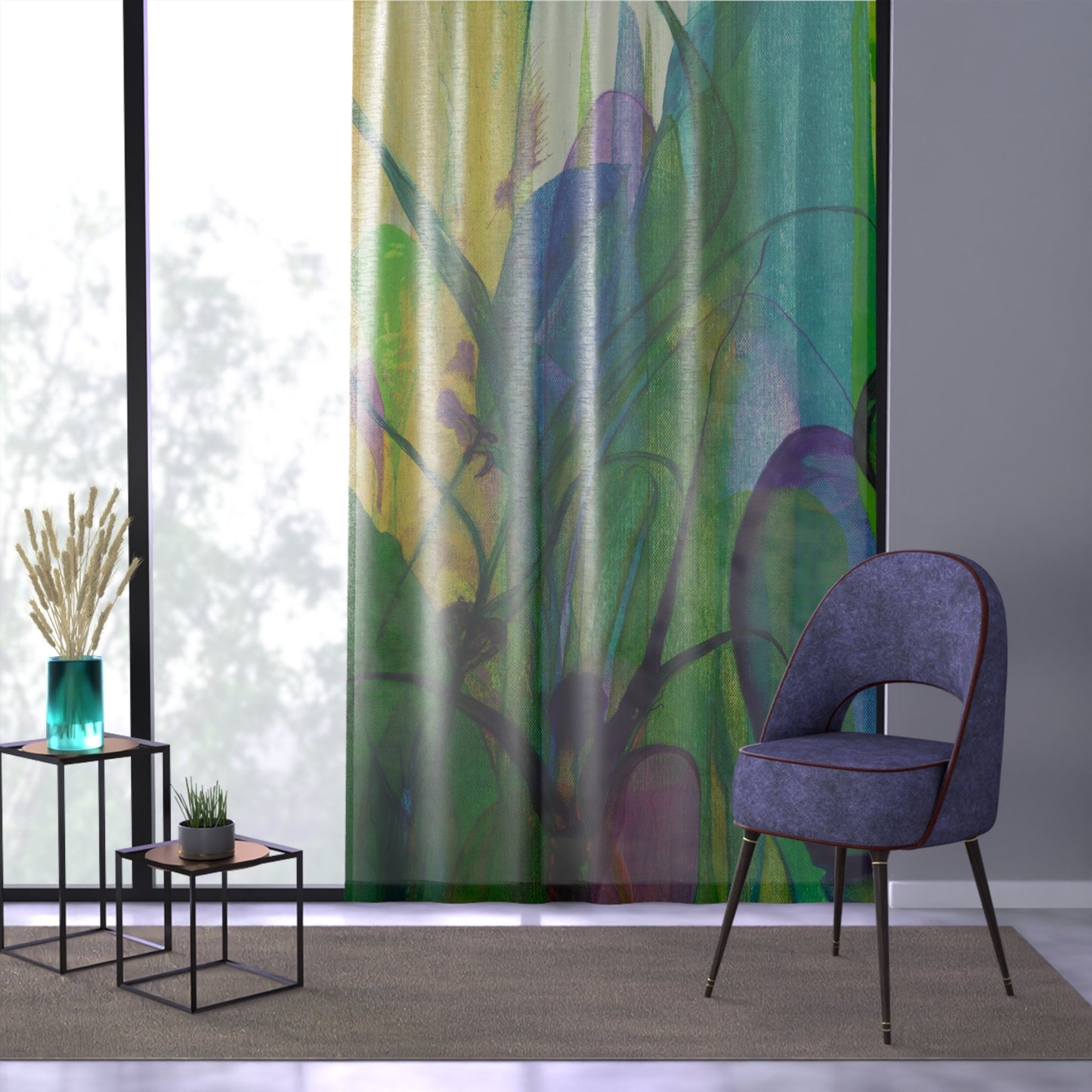 Through the Looking Glass - Sheer Curtains