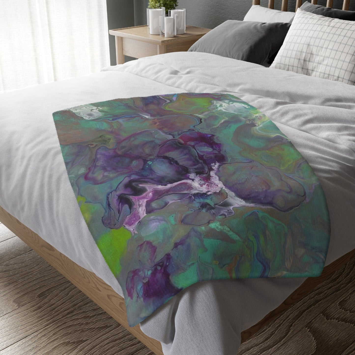 Coral Reef - Velveteen Microfiber Blanket
