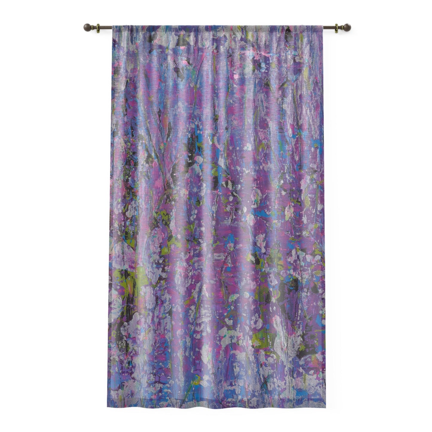 'Meadow Sunrise' - Sheer Curtain