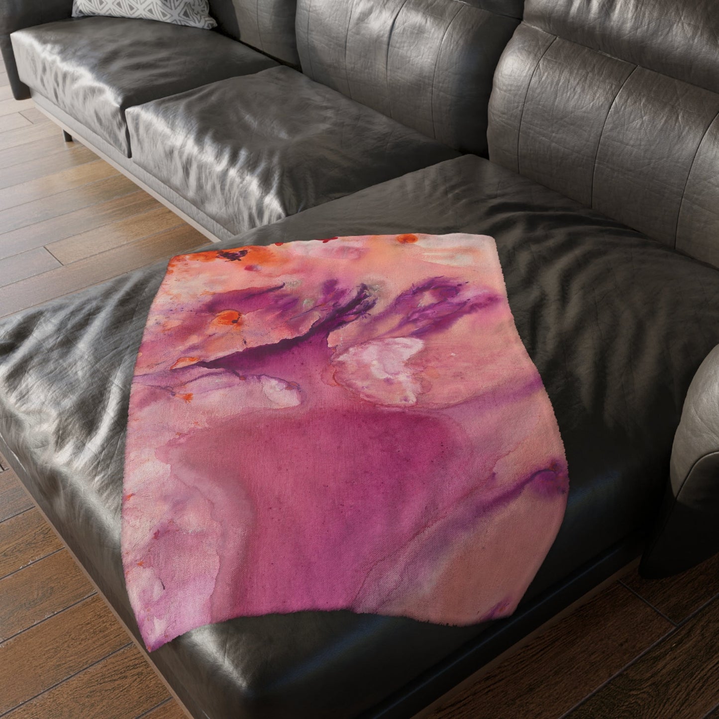 Basking In The Sunshine - Velveteen Microfiber Blanket