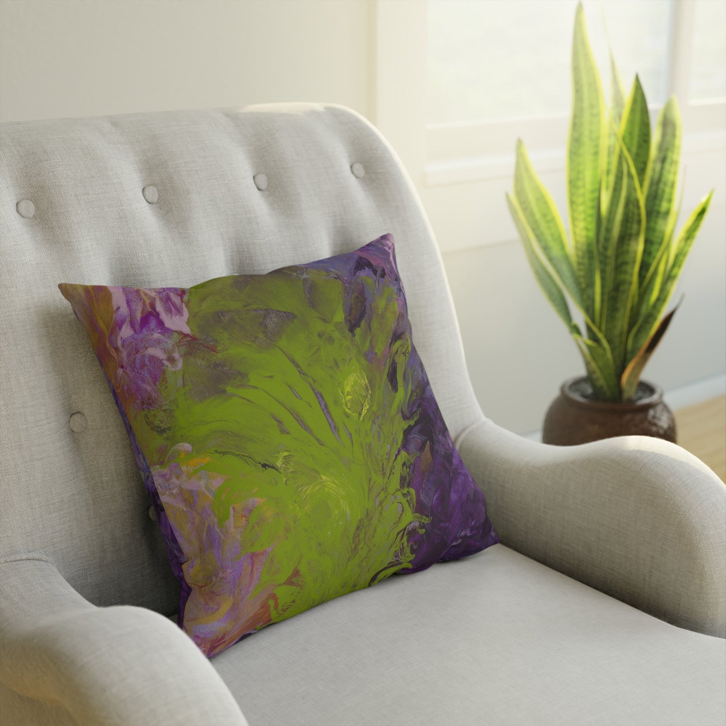 'Lush' - Faux Suede Pillow